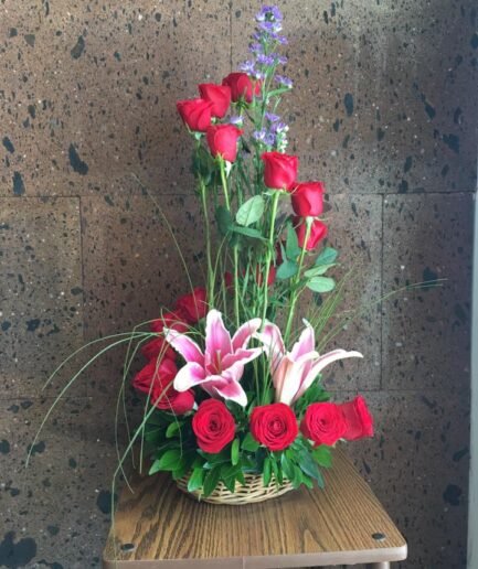 18 Rosas en Canasta