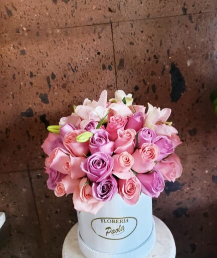 Cilindro 75 Rosas y Lilis