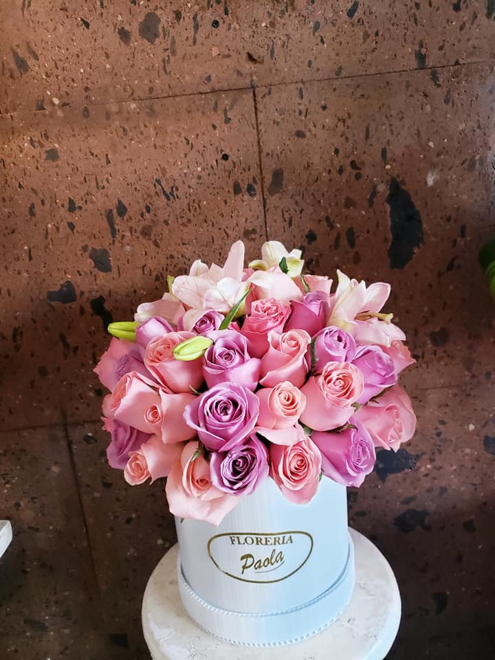 Cilindro 75 Rosas y Lilis