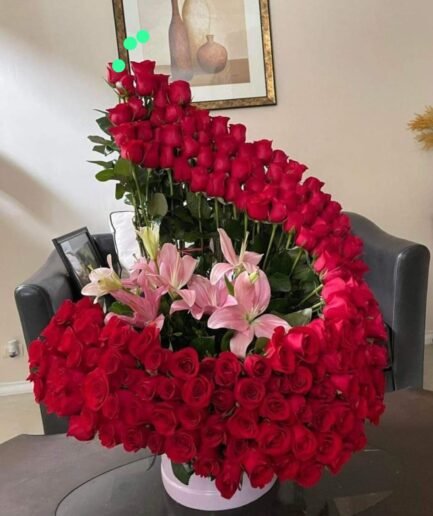 Cilindro espiral 200 rosas