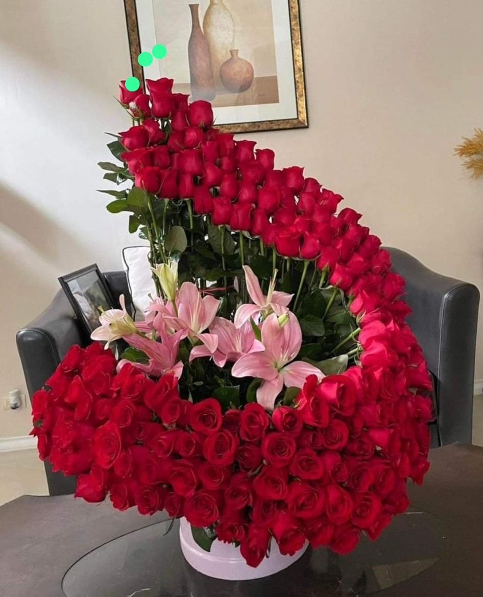 Cilindro espiral 200 rosas