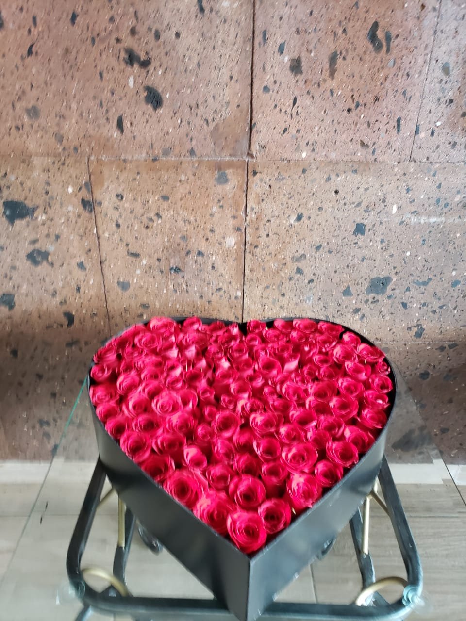 Corazón en Caja de Madera