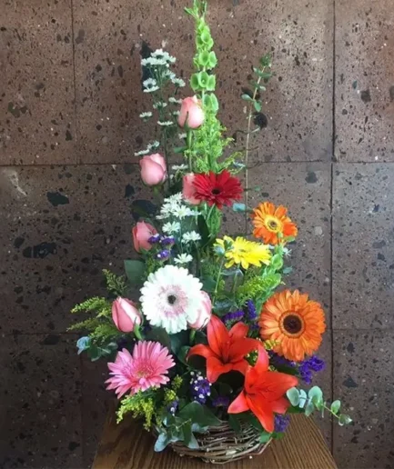 Docena de Rosas y Gerberas