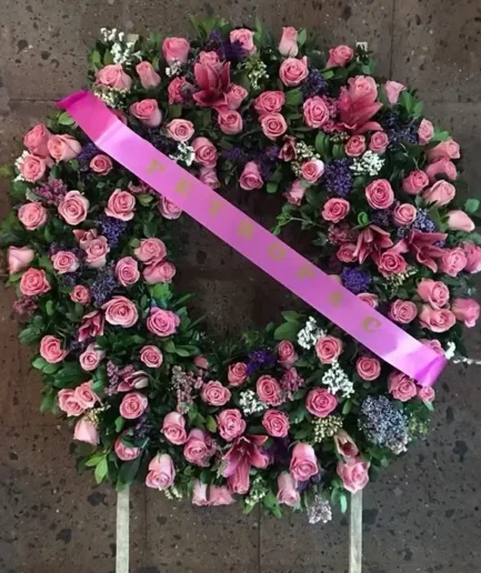 Corona Redonda Rosas