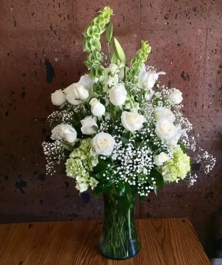 Arreglo de Cristal con Rosas - 36