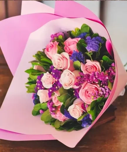 Ramo de 12 rosas rojas frescas para envío a domicilio en Ciudad Juárez y El Paso