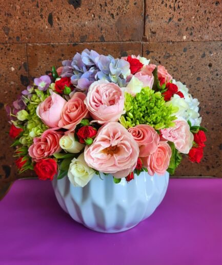 Pecera Flores Exoticas