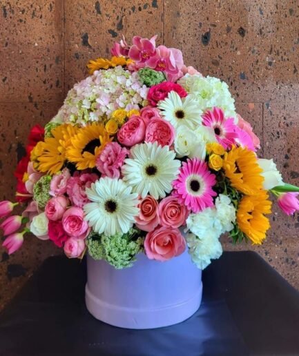 Cilindro Jumbo Flores Exoticas